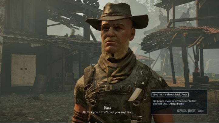 Go to the Crater and head to the place marked on your map - Elex 2: Bartering with Hank (Tavar) - walkthrough - Tavar - Elex 2 Guide