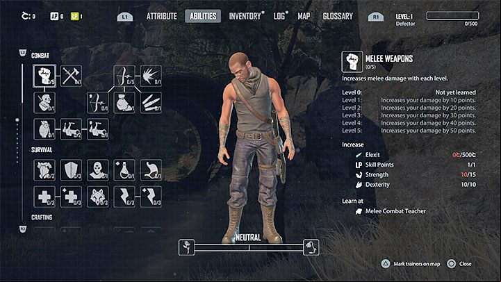 This is an important multi-level skill that will increase melee damage - Elex 2: Best starting skills - Basics - Elex 2 Guide