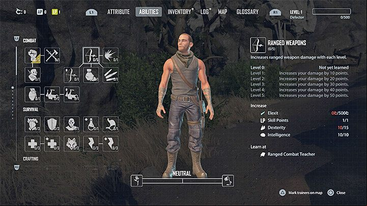 This skill is similar to the one above, except it increases the damage dealt with long-range weapons - Elex 2: Best starting skills - Basics - Elex 2 Guide
