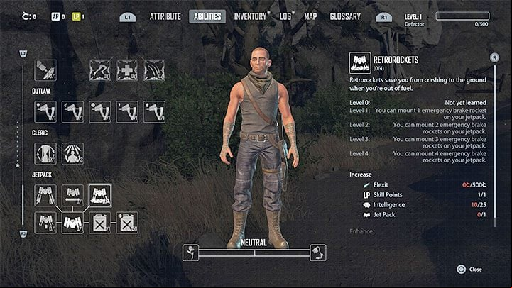 This is one of the jetpack upgrades - Elex 2: Best starting skills - Basics - Elex 2 Guide