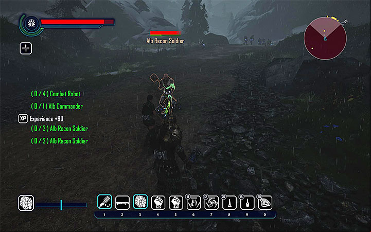 Focus on smaller groups of enemies and dont attract attention of all Albs in the area - Elex: Zardoms Battle Plan - Walkthrough - Chapter 2: Battle Plans - Elex Game Guide