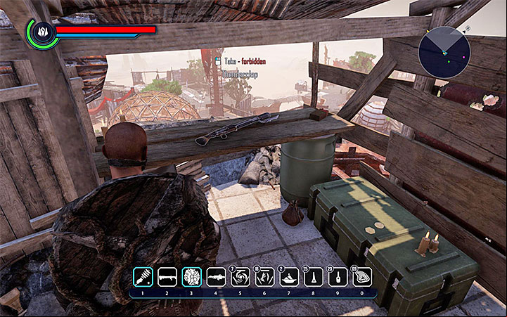 This weapon can be found in Duke Logans secret stash on one of the upper floors of Dukes Bunker located in The Fort (the Outlaws headquarters) - Elex: Legendary Items - Lists - Elex Game Guide