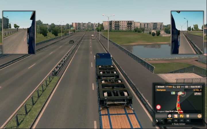 You will find a few objects here - Russia in Euro Truck Simulator 2 Beyond the Baltic Sea - New cities - Euro Truck Simulator 2 Game Guide