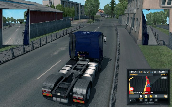 Some roads are partially wide, but the majority is narrow - Russia in Euro Truck Simulator 2 Beyond the Baltic Sea - New cities - Euro Truck Simulator 2 Game Guide