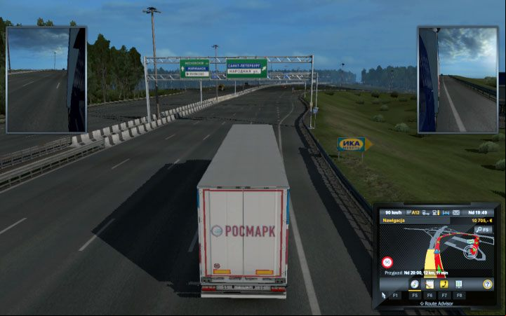 The main part of the city that interests you is in the east - you can get there directly from highway A118 that has four lanes in some places - Russia in Euro Truck Simulator 2 Beyond the Baltic Sea - New cities - Euro Truck Simulator 2 Game Guide