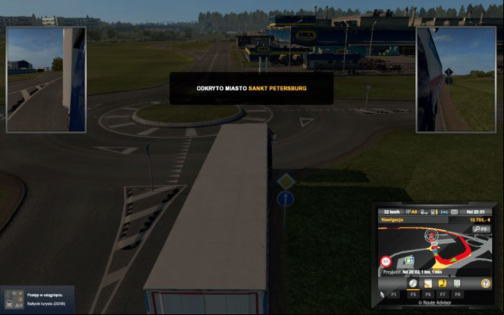 Here you will find gas stations, parking lots, and five companies - Russia in Euro Truck Simulator 2 Beyond the Baltic Sea - New cities - Euro Truck Simulator 2 Game Guide