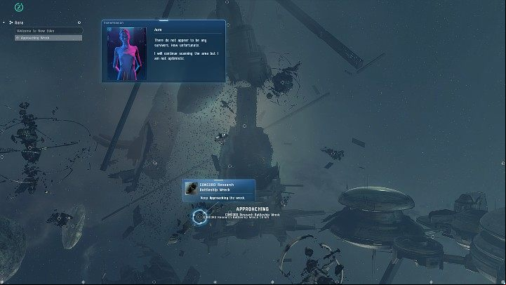 After entering the world of New Eden, you will be greeted by Aura and automatically start the advanced tutorial which is worth completing - especially when you are new to EVE Online - EVE Online: How to play - step by step - Basics - EVE Online Guide