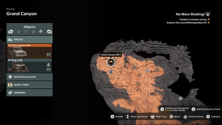 To switch the active truck, turn on the map view and then go to the tab marked "Objects - Expeditions MudRunner: How to switch between trucks? - FAQ - Expeditions MudRunner Guide