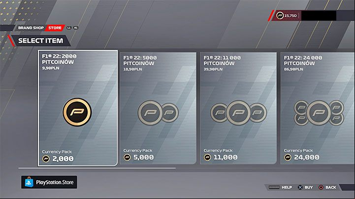 Microtransactions are available in F1 22 and they are made with the Pitcoin currency - F1 22: Microtransactions (MTX) - are they in the game? - FAQ - F1 22 Guide