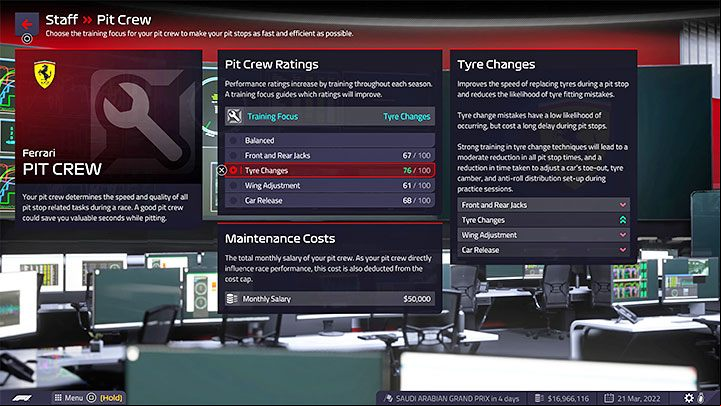 How to unlock: Have your pit crew reach 100 in any performance rating - F1 Manager 2022: Trophies / Achievements - list of all, trophy guide - Appendix - F1 Manager 2022 Guide