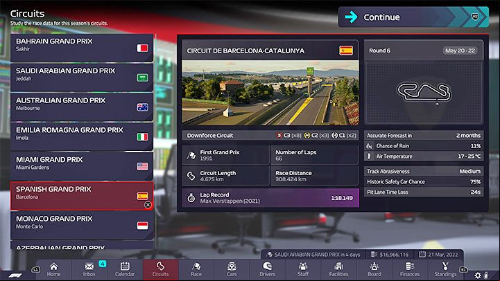 Type: downforce track - F1 Manager 2022: Tracks - specifics, setup - Race weekend - F1 Manager 2022 Guide