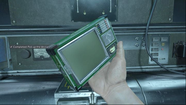 The device found is a variant of the PipBoy - it has a unique shape resembling a tape recorder with a screen, and together with it, you will acquire a strap to attach it - Fallout London: How to get a PipBoy? - Equipment - Fallout London Guide