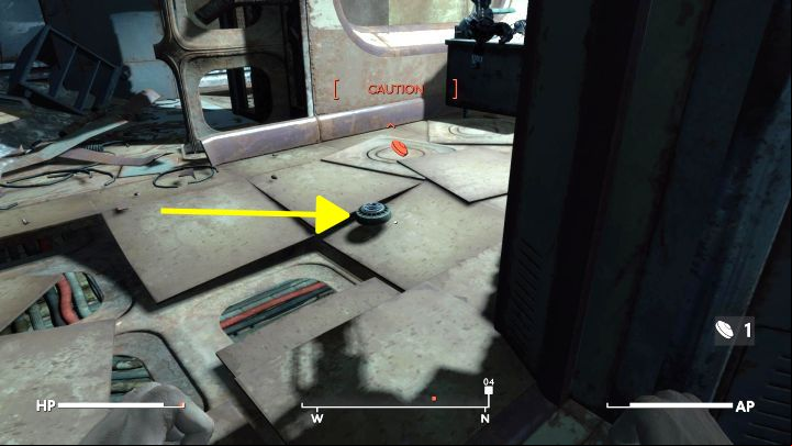Switch to stealth mode (CTRL) to make it more difficult for Robo-Margot to detect you right away - Fallout London: How to defeat Robo Margot in The Train Job quest? - Quests - Fallout London Guide