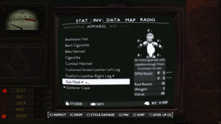 , however, that Gas Mask will force you to remove equipped headgear - Fallout London: What is Tunnel Cough? - Exploration - Fallout London Guide