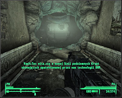 If you didnt spend any points to expansion of your science and lockpicking skills, you may choose the most obvious route to your current destination - Fallout 3: Main quests 6 - Radio Galaxy News - walkthrough - Main quests - Fallout 3 Game Guide