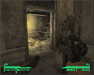 Once youve reached the ground floor get ready for the final battle to take place - Fallout 3: Museum of History: Reillys Rangers - walkthrough, side quests - Side quests - Fallout 3 Game Guide