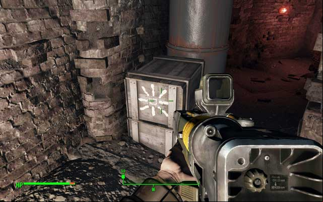 Railroad mark pointing to a hidden treasure - Fallout 4: Tradecraft - Major Quests for Railroad faction - Fallout 4 Game Guide & Walkthrough