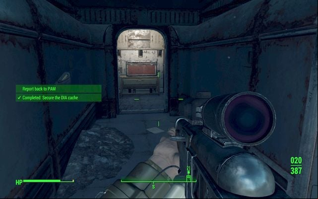 You dont need to fight everyone - simply go to the top floor and reach the hidden stash - Fallout 4: Jackpot - Minor quests for Railroad faction - Fallout 4 Game Guide & Walkthrough