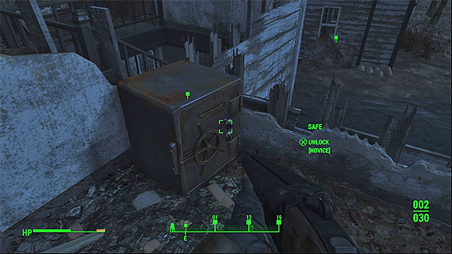 Reach the safe - Fallout 4: Out in Left Field - Side quests in Diamond City - Fallout 4 Game Guide & Walkthrough