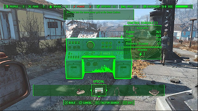 The console - Fallout 4: The Molecular Level - constructing the signal interceptor (teleporter) - Main story - Fallout 4 Game Guide & Walkthrough