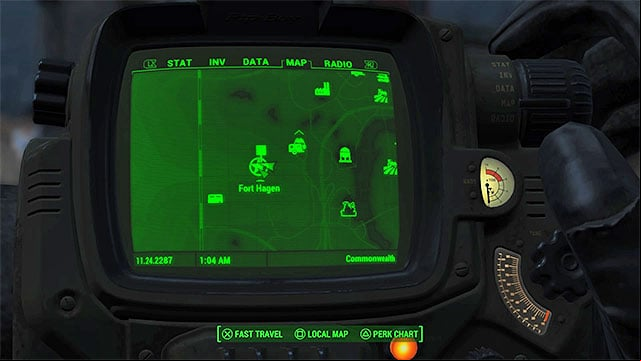 Your destination is Fort Hagen - Fallout 4: Reunions - Main story - Fallout 4 Game Guide & Walkthrough