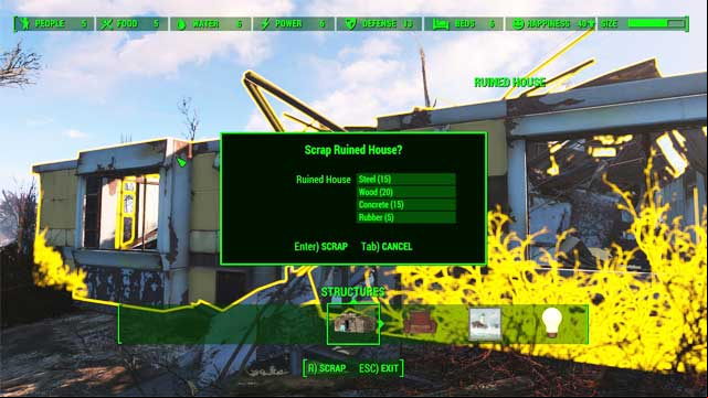 IMPORTANT Resources created by processing (called junk in the game) are stocked in workshop available in that location - Fallout 4: Basics of crafting - Creating settlements - Fallout 4 Game Guide & Walkthrough