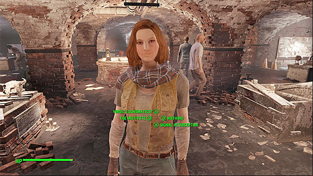 Talk to Desdemona about the signal interceptor - Fallout 4: The Molecular Level - selecting faction - Main story - Fallout 4 Game Guide & Walkthrough