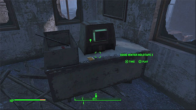 Check behind the terminal - Fallout 4: Long Time Coming - Nick Valentine - Minor quests for Institute faction - Fallout 4 Game Guide & Walkthrough