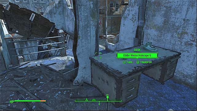 You must look into one of the desks - Fallout 4: Long Time Coming - Nick Valentine - Minor quests for Institute faction - Fallout 4 Game Guide & Walkthrough