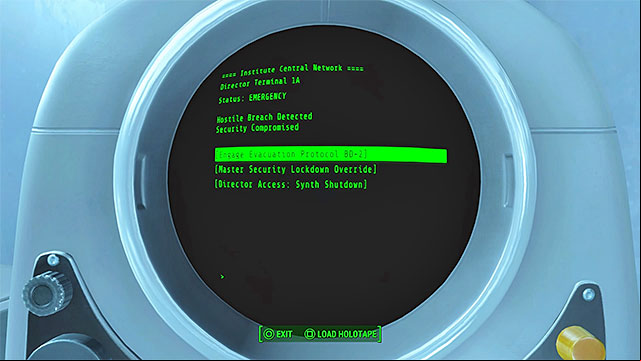It is best to select options from the menu in order 1, 3 and 2 - Fallout 4: The Nuclear Option (the Minutemen ending) - Major quests for Minutemen faction - Fallout 4 Game Guide & Walkthrough