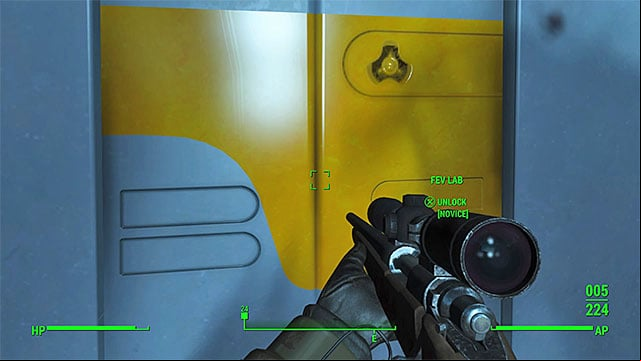 Entrance to the FEV section - Fallout 4: A House Divided - Minor quests for Institute faction - Fallout 4 Game Guide & Walkthrough