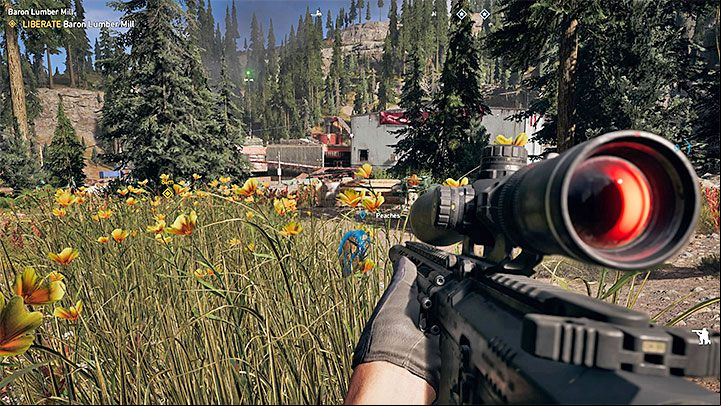 Baron Lumber Mill can be seen on the map after completing the prologue of Far Cry 5 - Baron Lumber Mill in Whitetail Mountains - Whitetail Mountains - Far Cry 5 Game Guide