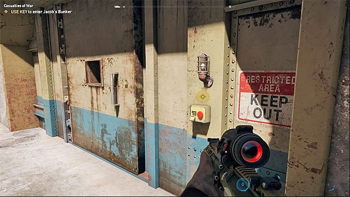 Go to Jacobs Armory where you will find his bunker (use fast travel and choose, e - Casualties of War in Whitetail Mountains - Whitetail Mountains - Far Cry 5 Game Guide