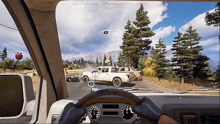 Destroying vehicles without cult insignia wont give you any points so just ignore them - How to act during random encounters in Far Cry 5? - FAQ - Far Cry 5 Game Guide