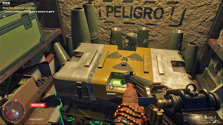 Juan's store is very unusual in that you have to pay with depleted uranium for the items he sells - Far Cry 6: Traders - Basics - Far Cry 6 Guide