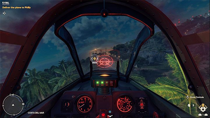 The objective will appear on the map, and it is best to fly there in a straight line and at a higher altitude to avoid potential complications - Far Cry 6: Fly Ball - walkthrough - Madrugada - Far Cry 6 Guide
