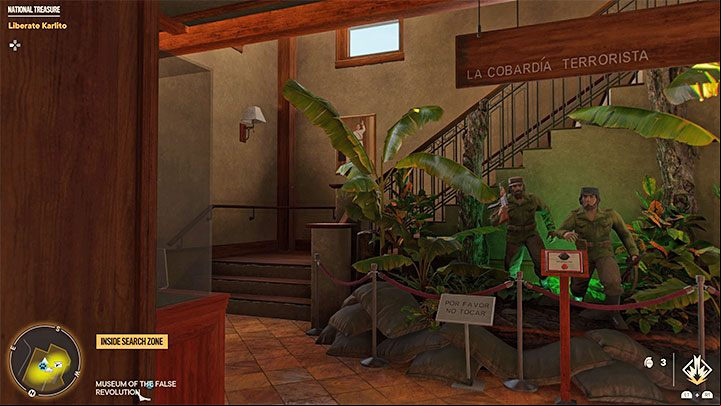 Do not try to steal the tank right away because it is damaged - Far Cry 6: National Treasure - walkthrough - El Este - Far Cry 6 Guide