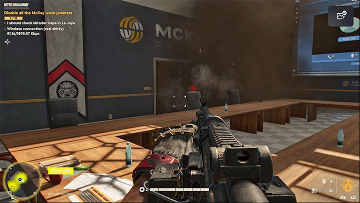 The operation ends after the conversation, but you should now focus on escaping the building and surviving McKay's ambush - Far Cry 6: Tourist Trap - walkthrough - El Este - Far Cry 6 Guide
