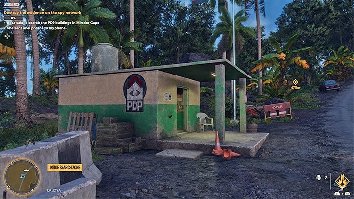 Your job is to visit and investigate the PDP buildings - Far Cry 6: Loose Ends - walkthrough - El Este - Far Cry 6 Guide