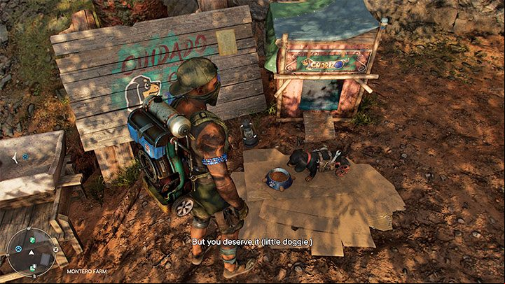 You can now return to the Montero Farm and Chorizo's location - Far Cry 6: Whos a Good Boy - walkthrough - Yaran stories - Madrugada - Far Cry 6 Guide
