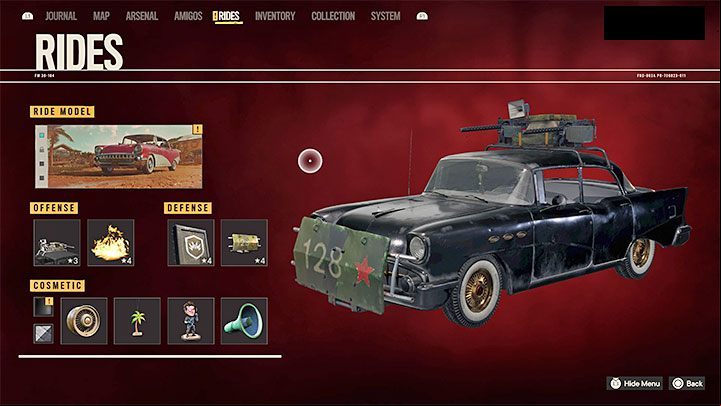 Rides are special vehicles that you can own and modify by installing new parts - Furiously Fast trophy - how to get it? - Trophy Guide - Far Cry 6 Guide
