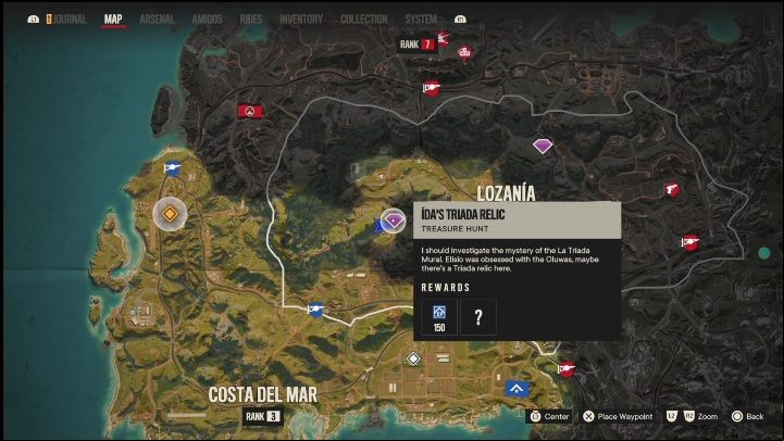 Subregion: Lozania - Far Cry 6: Idas Triada Relic - Treasure Hunts (Madrugada) - Madrugada - Far Cry 6 Guide
