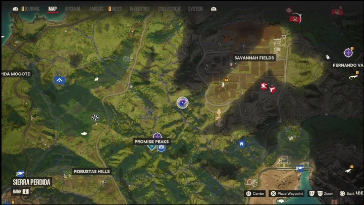 Subregion: Sierra Perdida - Far Cry 6: ing the Torch - Treasure Hunts (El Este) - El Este - Far Cry 6 Guide