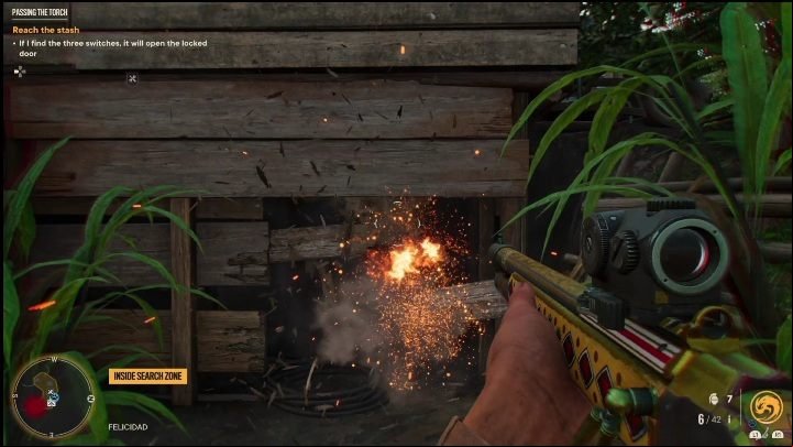 Let's start with the yellow building - Far Cry 6: ing the Torch - Treasure Hunts (El Este) - El Este - Far Cry 6 Guide