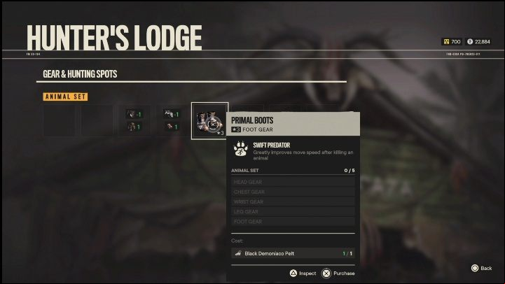Required animal: Black Demoníaco - you can find the fight description and location on a separate page of the guide - Far Cry 6: Animal Set - location, how to defeat the mythical animal? - Mythical animals - Far Cry 6 Guide