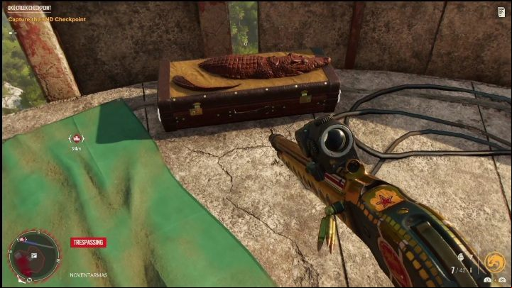This chest is located on a lighthouse - Far Cry 6: Shotguns, Unique weapons - list - Unique weapons - Far Cry 6 Guide
