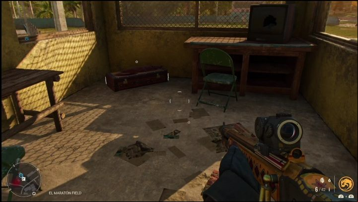 The crate containing the gun can be found on the playground - Far Cry 6: Pistols, Unique weapons - list - Unique weapons - Far Cry 6 Guide