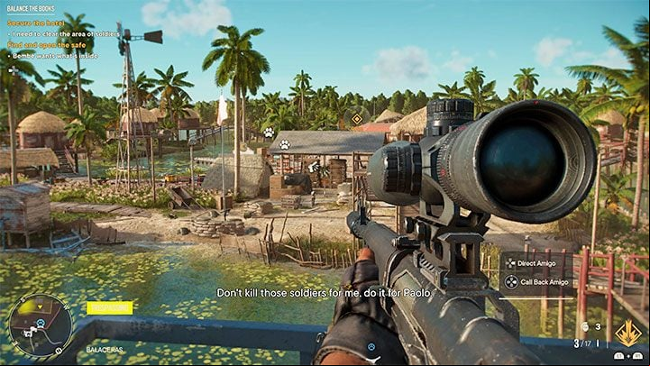 Once you get close to the hotel, you will discover that quite a large enemy group is inside - Far Cry 6: Balance the Books - walkthrough - Operations - Valle De Oro - Far Cry 6 Guide