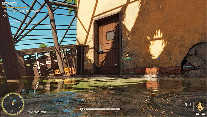 Jump in the water and dive - Far Cry 6: Balance the Books - walkthrough - Operations - Valle De Oro - Far Cry 6 Guide