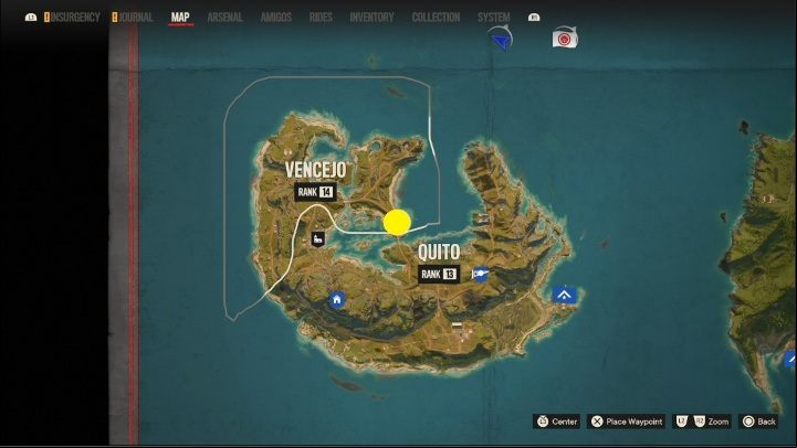 Location: The eastern part of Vencejo, right by the large bridge leading to Quito - Far Cry 6: Isla Santuario - Anti-aircraft guns, list of military targets - Anti-aircraft guns - Far Cry 6 Guide
